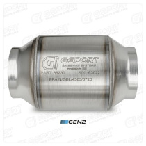GESI G-Sport 400-Cells GEN 2 EPA-Godkänd 3.0'' Inlet/Out Katalysator-4.5'' x 4'' 500-850HP